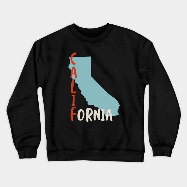 State of California Crewneck Sweatshirt by whyitsme